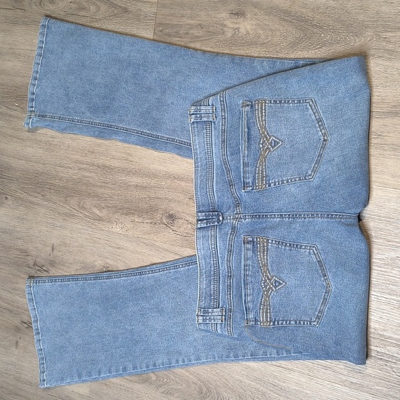 sac710♀️Democracy Bootcut Women's Denim Jeans Size 16 - Picture 2 of 5